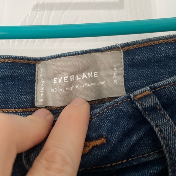 Everlane Blue Jeans - Picture 2 of 3